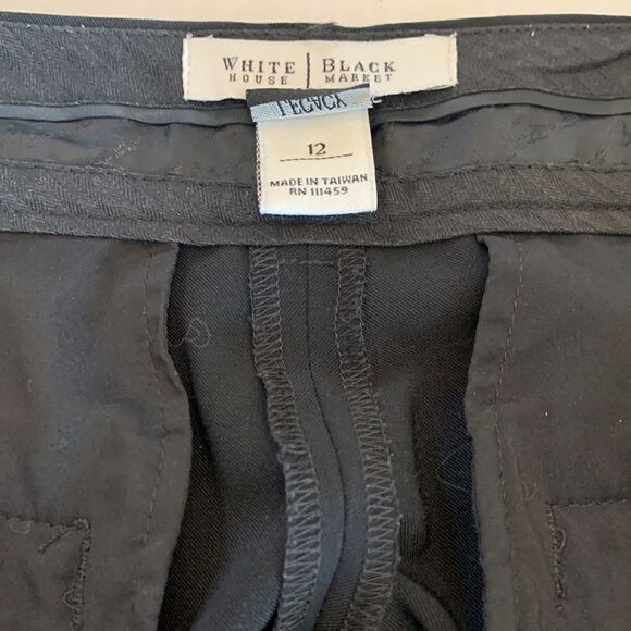 WHBM legacy black pants. Size 12 R Inseam 29” - Picture 8 of 8